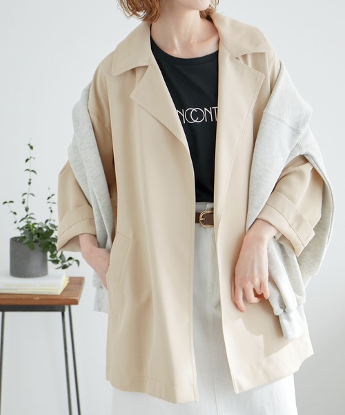 plage 「Plage」 チェスターコート 36 ベージュ レディース