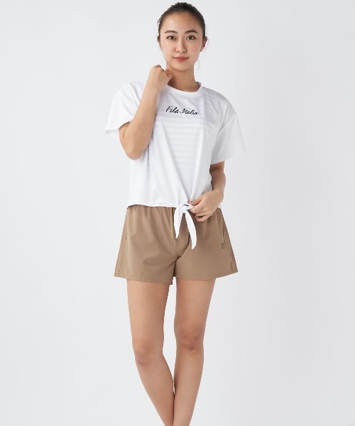 FILA 水着 「FILA:フィラ」レディースTシャツ+タンキニ4点セット