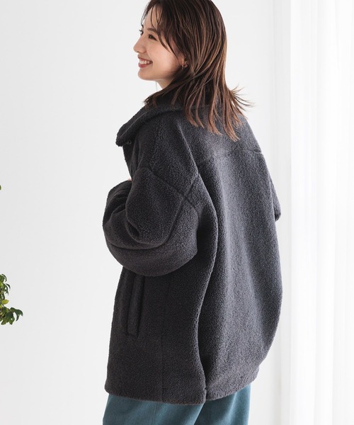 LEPSIM（レプシィム） ブルゾン アウター ライトボアステンカラー