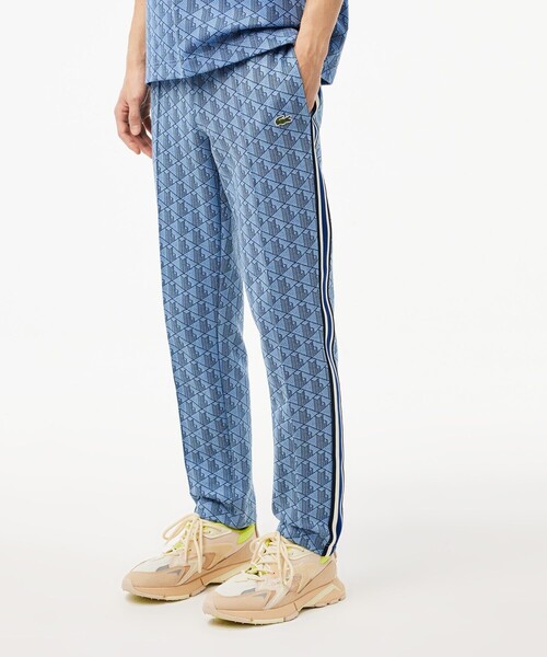美品 LACOSTE ラコステ L スポーツ パンツ ブルー ジャージパンツ 青 美品 LACOSTE ラコステ L スポーツ パンツ ブルー ジャージパンツ 青