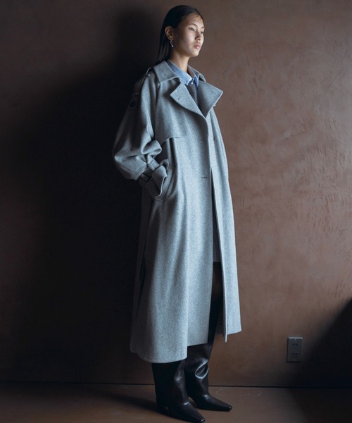 JOSE MOON（ジョゼムーン） トレンチコート コート WOOL COMFORTABLE