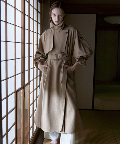JOSE MOON（ジョゼムーン） トレンチコート コート WOOL COMFORTABLE