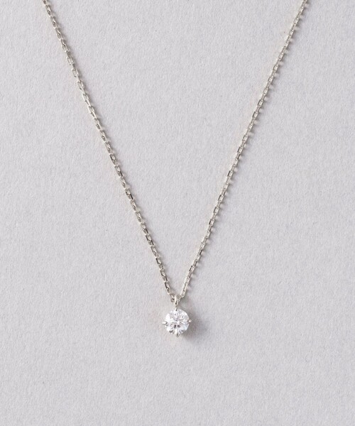 ⭐*⭐様 900 天然ダイヤモンド0.25ctネックレス ete bijoux（エテ ビジュー） ネックレス PT900/850 ダイヤモンド 0.25
