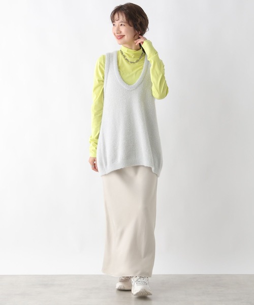 LEPSIM ベスト LEPSIM ベスト ジレ ラメチュニックベスト 993433 レディース