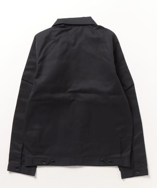 美品 Dickies ワークジャケット JT75 黒 M アイゼン ワッペン Dickies ディッキーズ #JT75 アンラインド アイゼンハワー