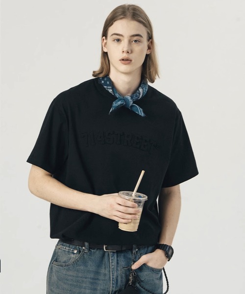 ◆◆VIP◆◆ PRADA コットン エンボス加工ロゴ Tシャツ 楽天市場】PRADA(プラダ) エンボスロゴTシャツ トップス