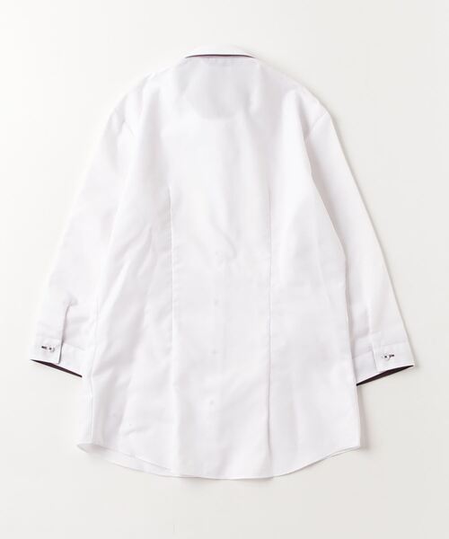 フォーマル ブラウス シャツ 形態安定ノーアイロン ワイド 7分袖ビジネスワイシャツ レディース | BRICK HOUSE by TOKYO SHIRT | 07