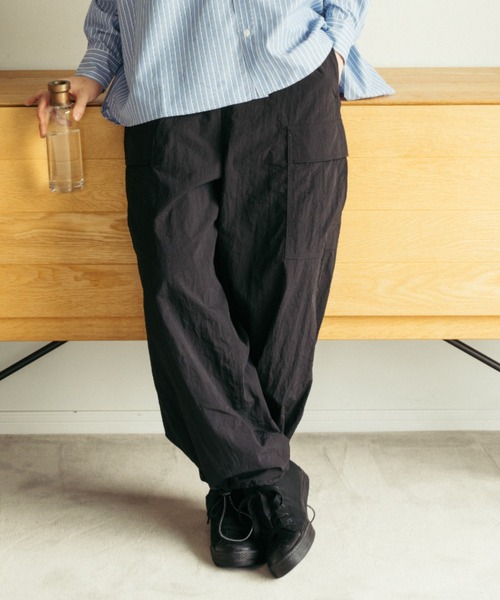 Be.Nection カーゴパンツ NYLON EASY CARGO PANTS / ナイロン
