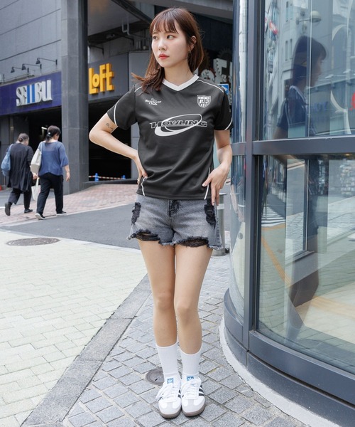 Retriever Club tシャツ Club／HOWLING クロップT レディース