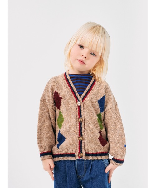 BOBO CHOSES（ボボショーズ） カーディガン Bobo diamonds intarsia
