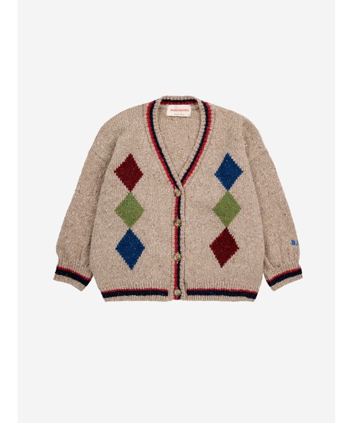 BOBO CHOSES（ボボショーズ） カーディガン Bobo diamonds intarsia
