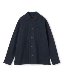 シャツ CABaN コットンジャカード オーバーサイズシャツ メンズ｜ZOZOTOWN Yahoo!店