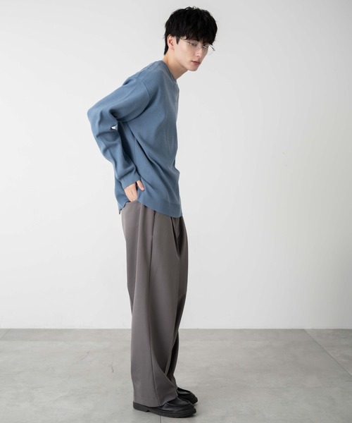 WEGO（ウィゴー） セーター ニット WEGO/ミラノリブクルーネックプル