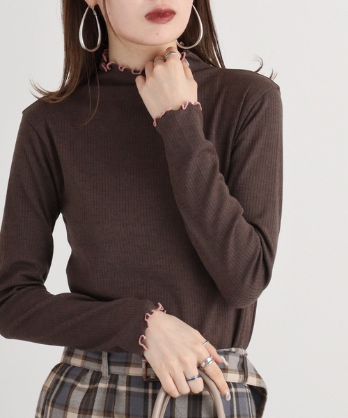 tシャツ Eglantine メロウ配色カットソー レディース EGLANTINE tシャツ Eglantine メロウ配色カットソー レディース