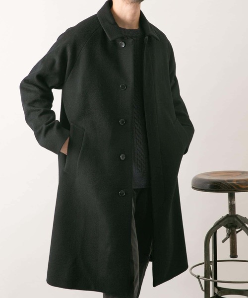Between カシミヤ100% バルマカンコート　L相当　未使用級美品 URBAN RESEARCH ROSSO MEN ステンカラーコート コート スーパー