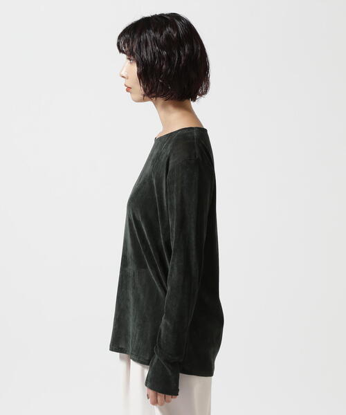 TULLE FLOCKED TOPS（Tシャツ/カットソー）｜MANOF（マノフ）の