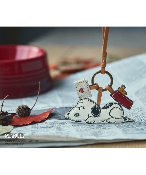 【完売品】ゲンテンPEANUTS ワクワクチャーム「Joe cool」 革製品ブランド【genten】から「PEANUTS collection」が登場！6