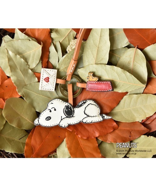 genten キーホルダー PEANUTS ワクワクチャーム「Love letter