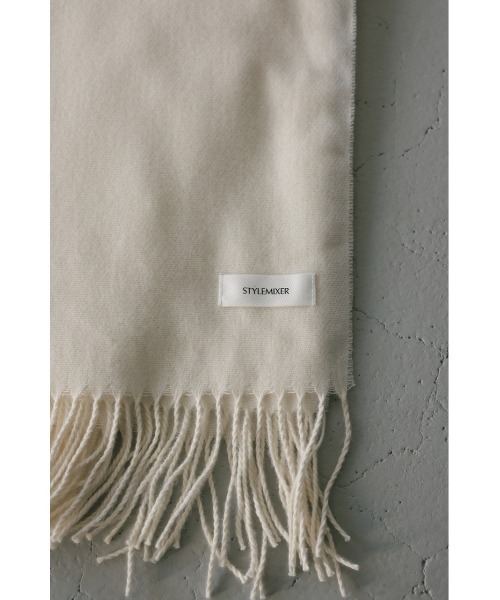 STYLEMIXER（スタイルミキサー） ストール マフラー フリンジソフト