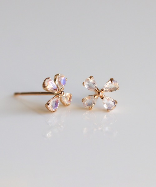 cui-cui（キュイキュイ） ピアス フラワー ピアス | K10YG 「ZOZOTOWN
