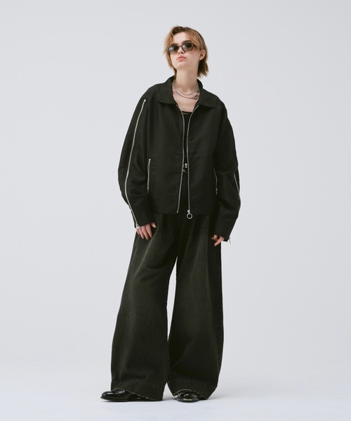soerte（ソエルテ）の「Sleeve deformation N-2b flight jacket