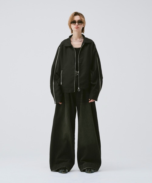 Sleeve deformation N-2bflightjacket ソエルテ soerte（ソエルテ）の「Sleeve deformation N-2b flight jacket