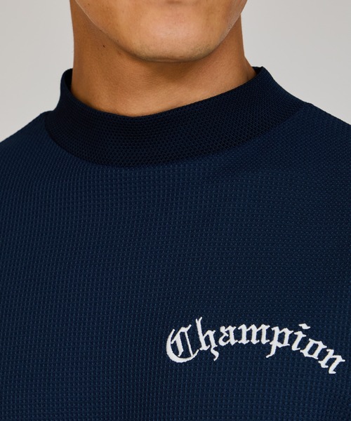 tシャツ 「Champion/チャンピオン」メンズ GOLF モックネックシャツ