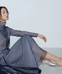スカート 「セットアップ対応」ソフトチュール×...の詳細画像1