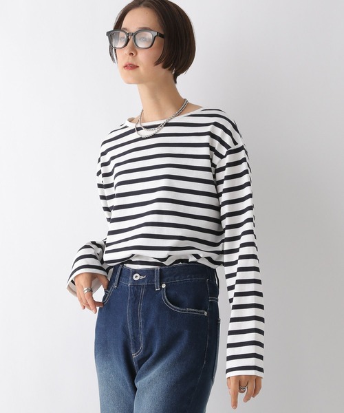 LEPSIM（レプシィム） tシャツ アソートボーダーロンT 242713