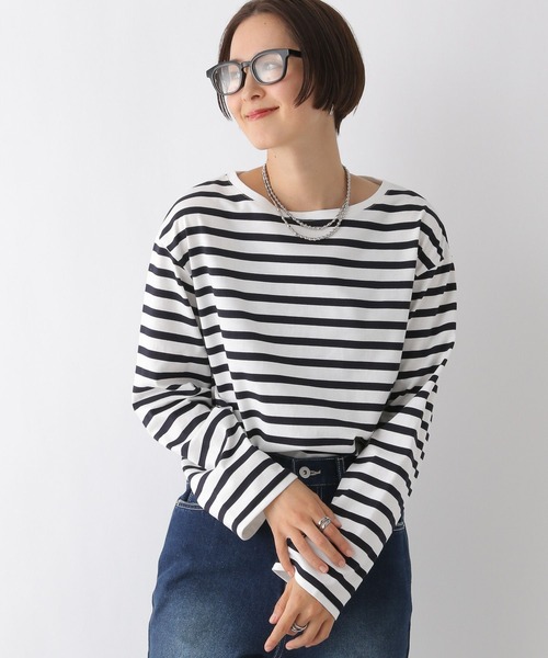 LEPSIM（レプシィム） tシャツ アソートボーダーロンT 242713