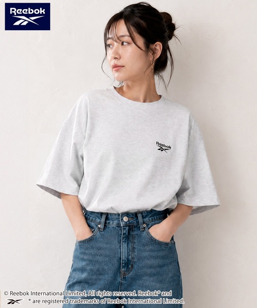 Reebok（リーボック） tシャツ 「EC別注」Reebok 半袖Tシャツ 綿 ロゴ