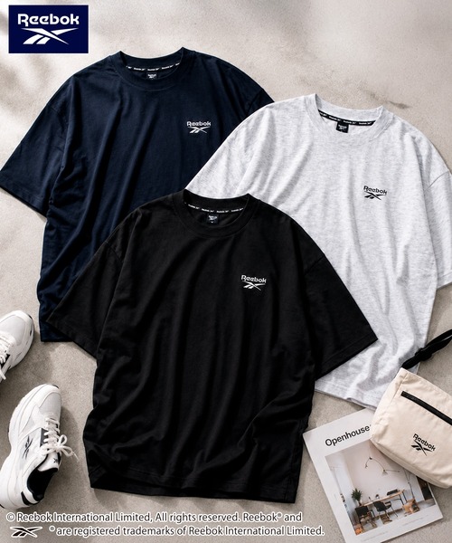 Reebok（リーボック） tシャツ 「WEB別注」Reebok 半袖Tシャツ 綿 ワン