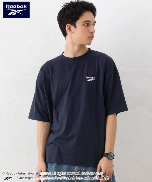 Reebok（リーボック） tシャツ 「EC別注」Reebok 半袖Tシャツ 綿 ロゴ