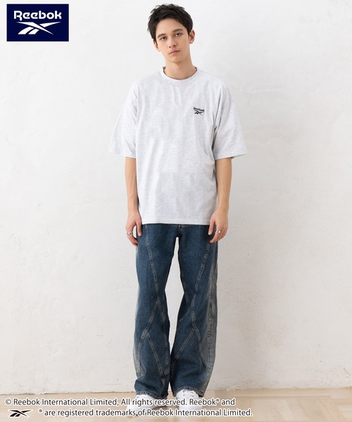Reebok（リーボック） tシャツ 「WEB別注」Reebok 半袖Tシャツ 綿 ワン