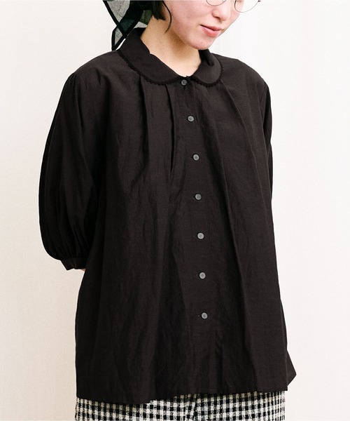 ブラウス シャツ C/Cu washer Daisy blouse レディース