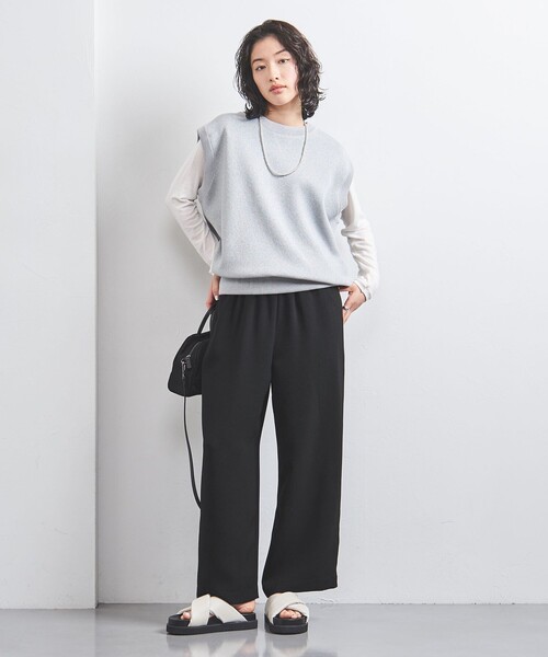 パンツ COMFY ストレート イージーパンツ -吸水速乾 UVカット ウォッシャブル- レディース | UNITED ARROWS | 08