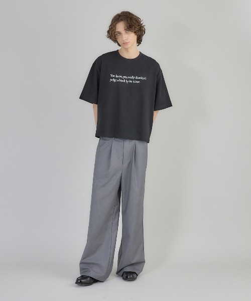 Tシャツ・カットソー NOT4NERD Selene TShirts Grey J1TS005BGR Selene T-Shirts - Black - 감도 깊은 취향 셀렉트샵 29CM