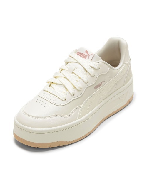 スニーカー 「PUMA」 コート ラリー スカイ LC レディースの画像