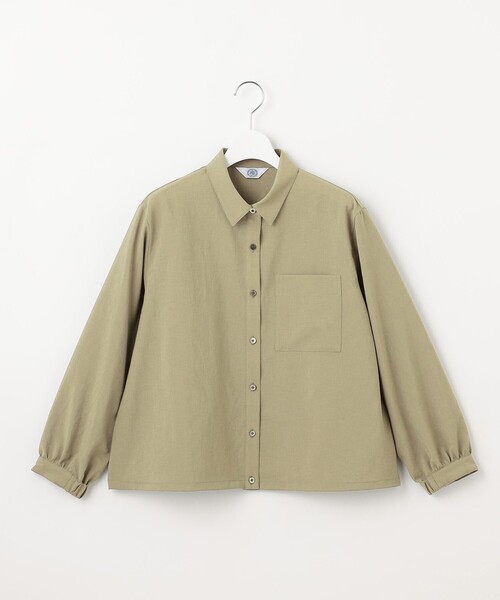 ブラウス シャツ 「洗える・接触冷感・防シワ・吸水速乾」BREEZE COOL