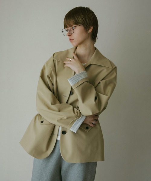 MANOF（マノフ） コート アウター DETAILED OVER SIZED JACKET