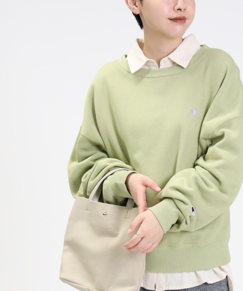 [Champion] тренировочный cut and sewn L Brown женский 