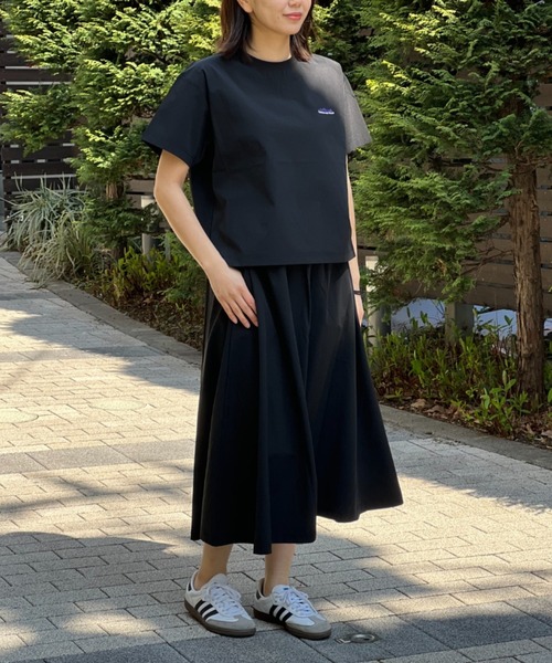 ブラウス シャツ 「THOUSAND MILE」 SHORT SLEEVE T-SHIRTS＆SKIRT SETショートスリーブティーシャツアンドスカ