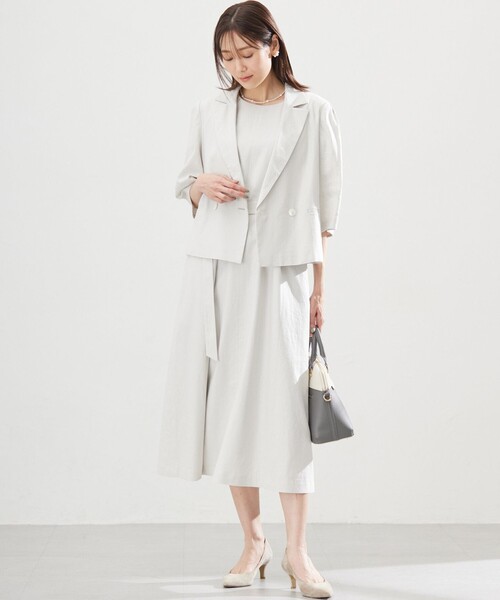 MONO ★2点おまとめ リネンスカート&リネンワンピース ワンピース リネン シンプルロングワンピース : ZOZOTOWN Yahoo