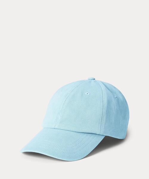 【Ralph Lauren】ミネラル染めツイル素材ボールキャップ ミネラルダイド ツイル ボール キャップ（キャップ）｜POLO