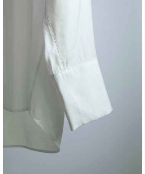 anuke（アンヌーク） ブラウス シャツ anuke Skipper Sheer Shirts