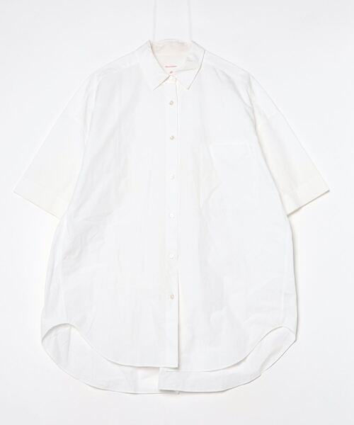 「DRESSTERIOR」 半袖シャツ 38 ホワイト レディース