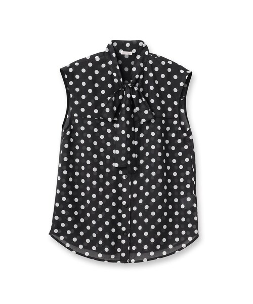 DRESSTERIOR（ドレステリア） ブラウス シャツ 「透け感/ドット柄