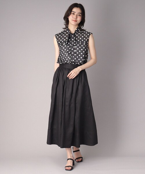 DRESSTERIOR（ドレステリア） ブラウス シャツ 「透け感/ドット柄