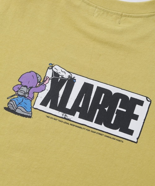 XLARGE（エクストラ ラージ） tシャツ STREET VANDALISM S/S TEE