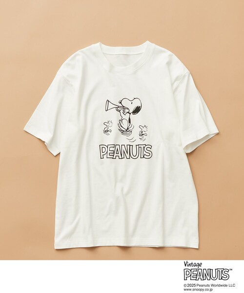 スヌーピー しあわせはバターサンドＴシャツ　Mサイズ スヌーピー しあわせはバターサンドTシャツ Mサイズ - メルカリ